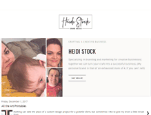 Tablet Screenshot of heidistock.com